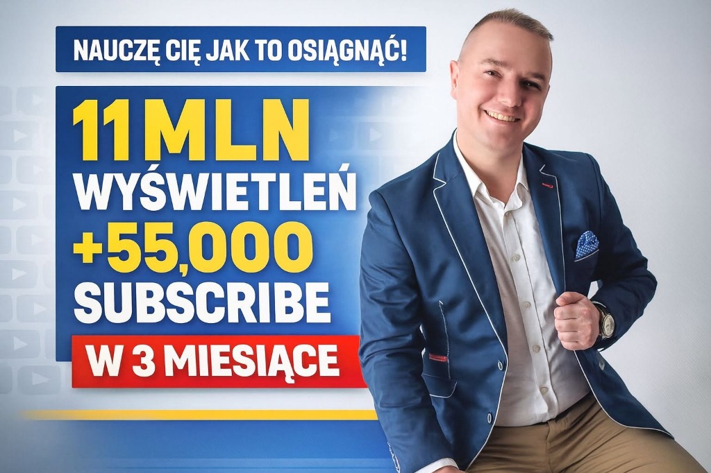 Krystian Kubach — 11 MLN Wyświetleń i 55 000 subskrybentów